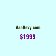 Domain Name: AaaBevy.com For Sale: $2999