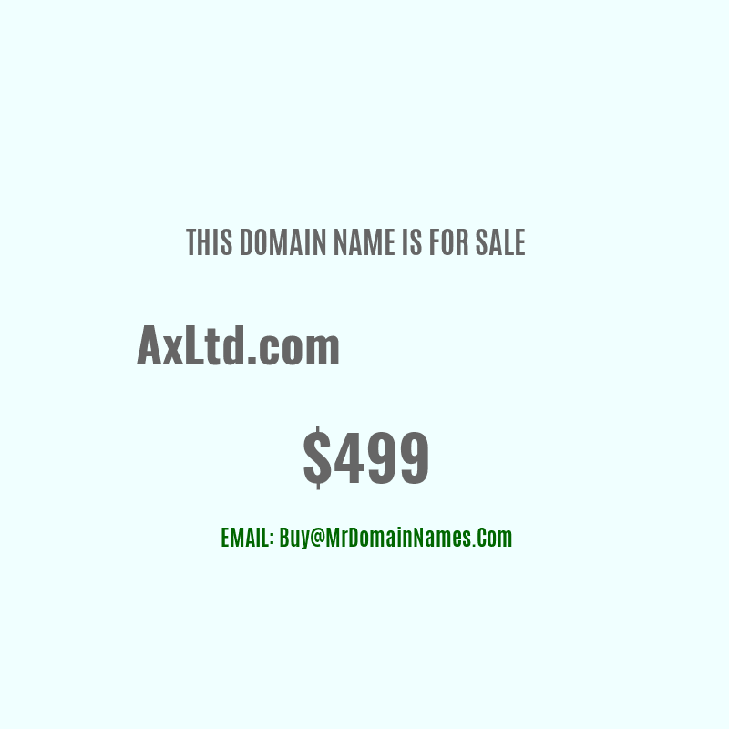 Domain: AxLtd.com Is For Sale