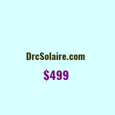 Domain Name: DrcSolaire.com For Sale: $299