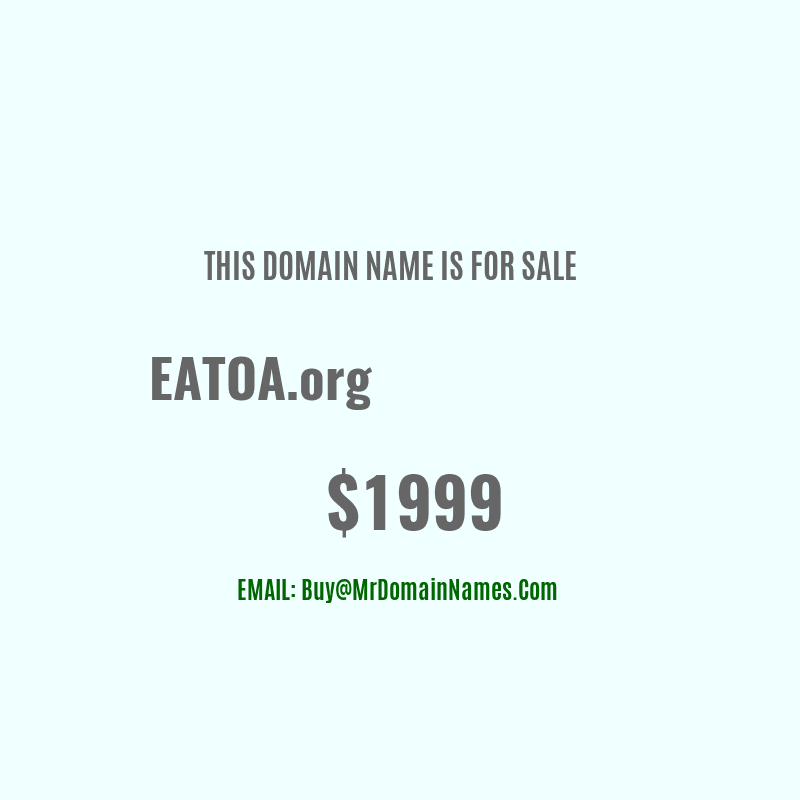 Domain: EATOA.org Is For Sale