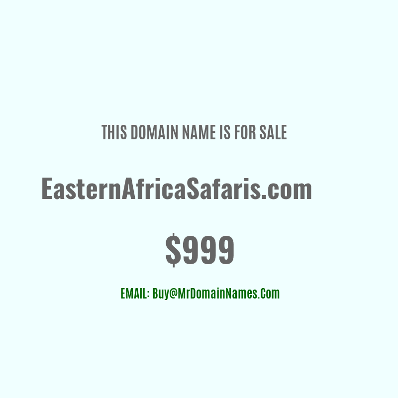 Domain: EasternAfricaSafaris.com Is For Sale