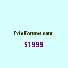 Domain Name: EvtolForums.com For Sale: $1999
