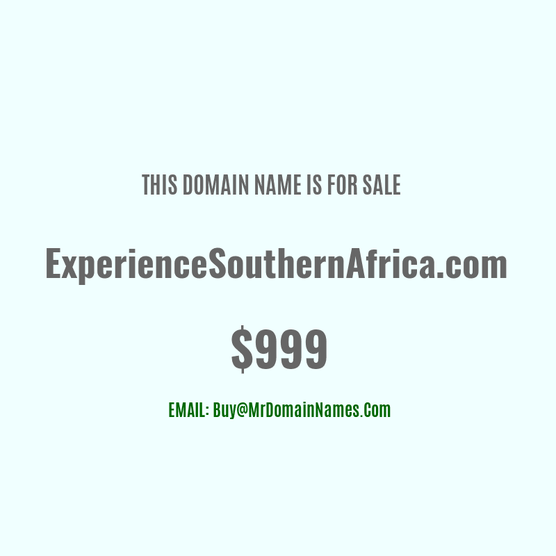 Domain: ExperienceSouthernAfrica.com Is For Sale