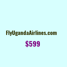 Domain Name: FlyUgandaAirlines.com For Sale: $599