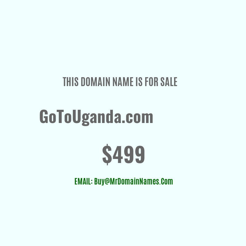 Domain: GoToUganda.com Is For Sale