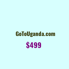 Domain Name: GoToUganda.com For Sale: $499