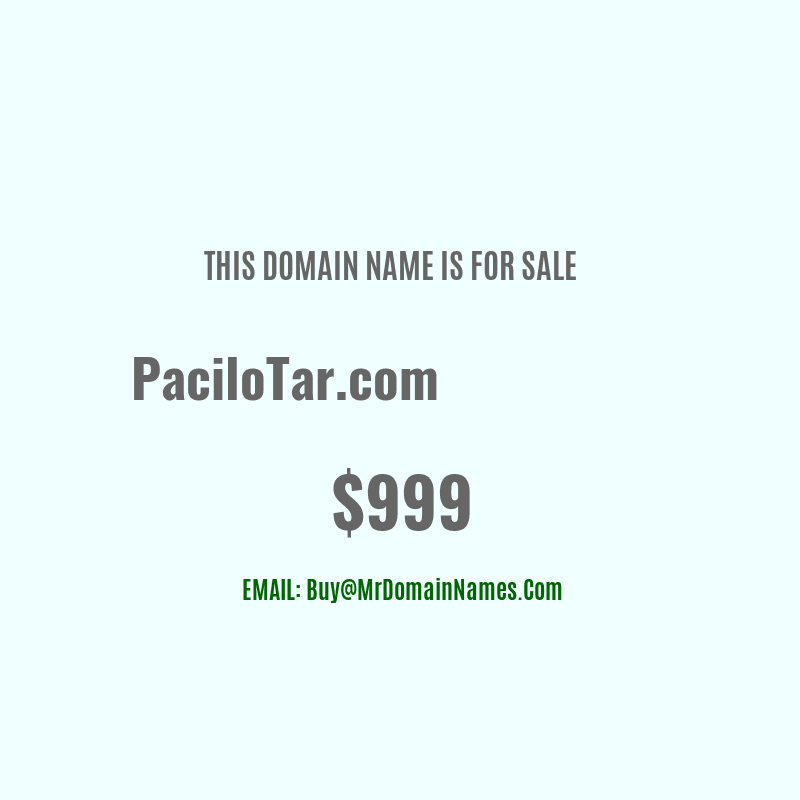 Domain: PaciloTar.com Is For Sale