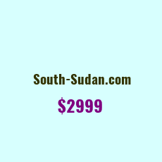 Domain Name: South-Sudan.com For Sale: $3999