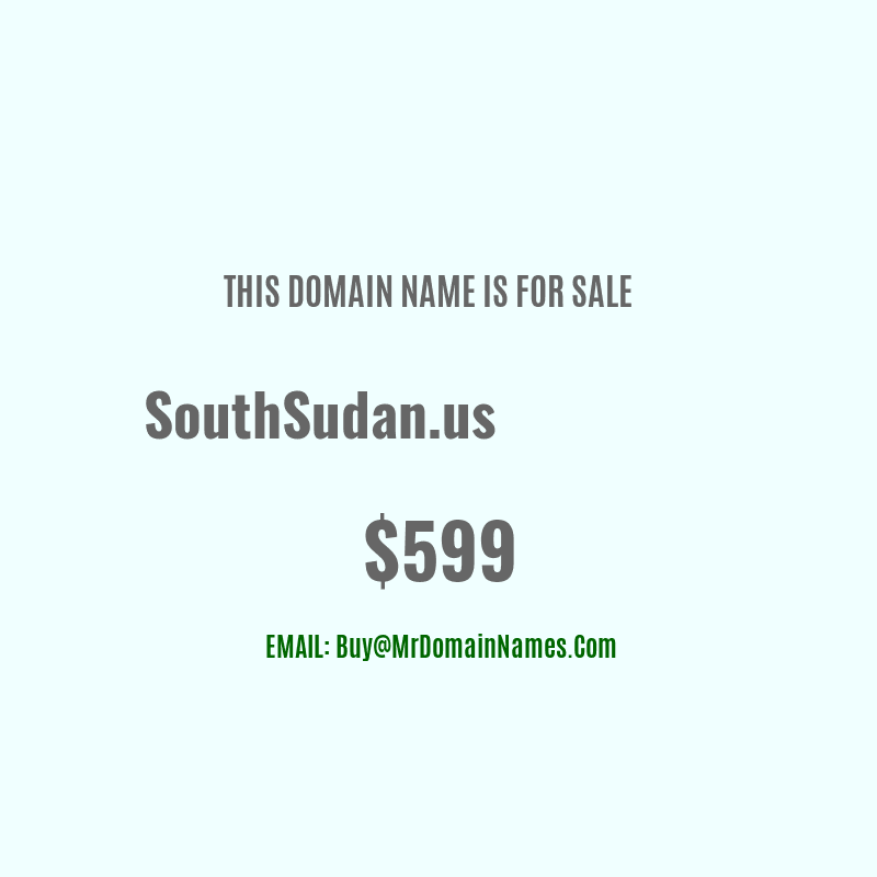 Domain: SouthSudan.us Is For Sale