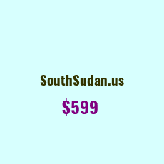Domain Name: SouthSudan.us For Sale: $499