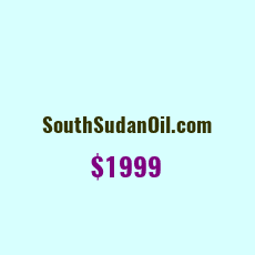 Domain Name: SouthSudanOil.com For Sale: $1999