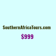 Domain Name: SouthernAfricaTours.com For Sale: $999