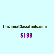 Domain Name: TanzaniaClassifieds.com For Sale: $199