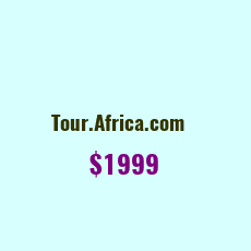 Domain Name: Tour.Africa.com For Sale: $1999