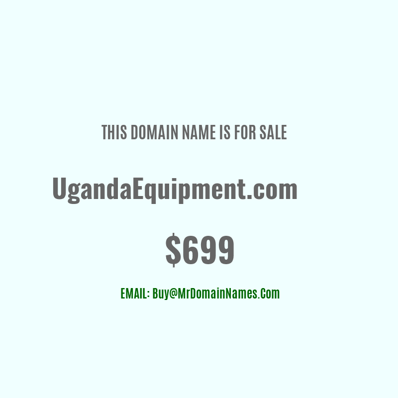 Domain: UgandaEquipment.com Is For Sale