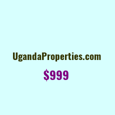 Domain Name: UgandaProperties.com For Sale: $999