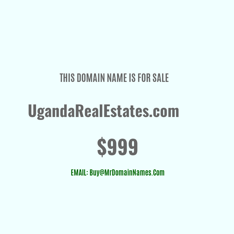 Domain: UgandaRealEstates.com Is For Sale