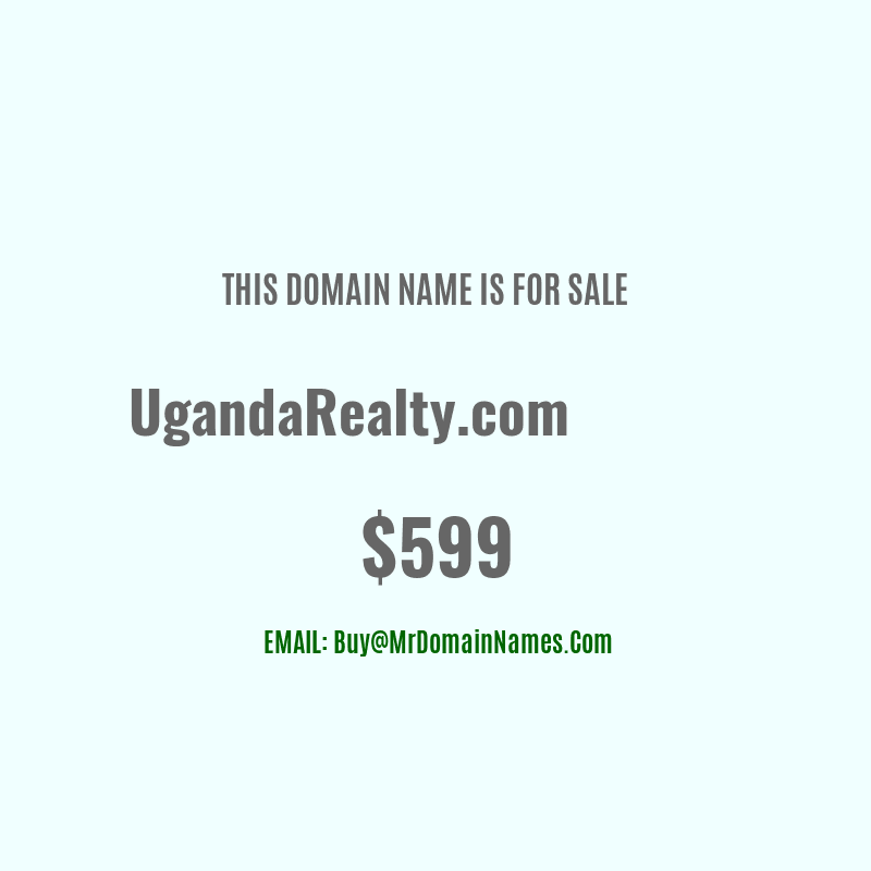 Domain: UgandaRealty.com Is For Sale