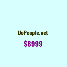 Domain Name: UoPeople.net For Sale: $8999